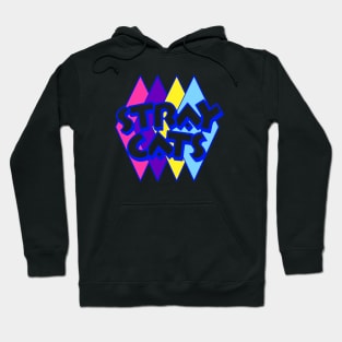 stray cat pop Hoodie